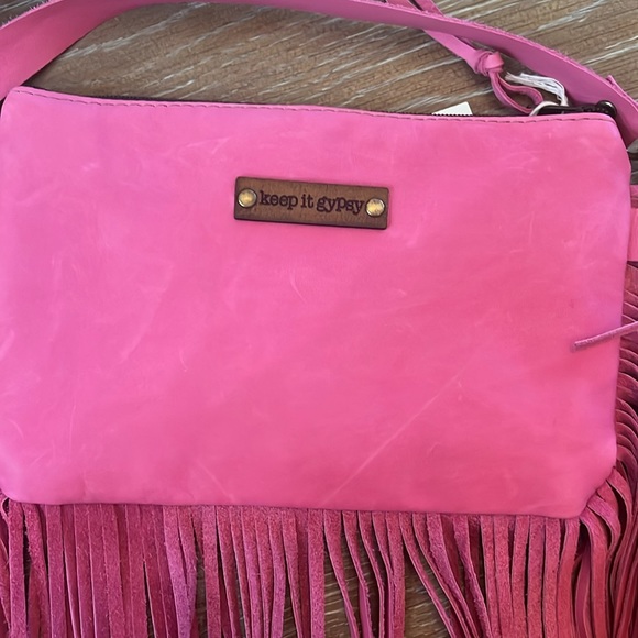 Keep It Gypsy Leather crossbody purse - Picture 3 of 12